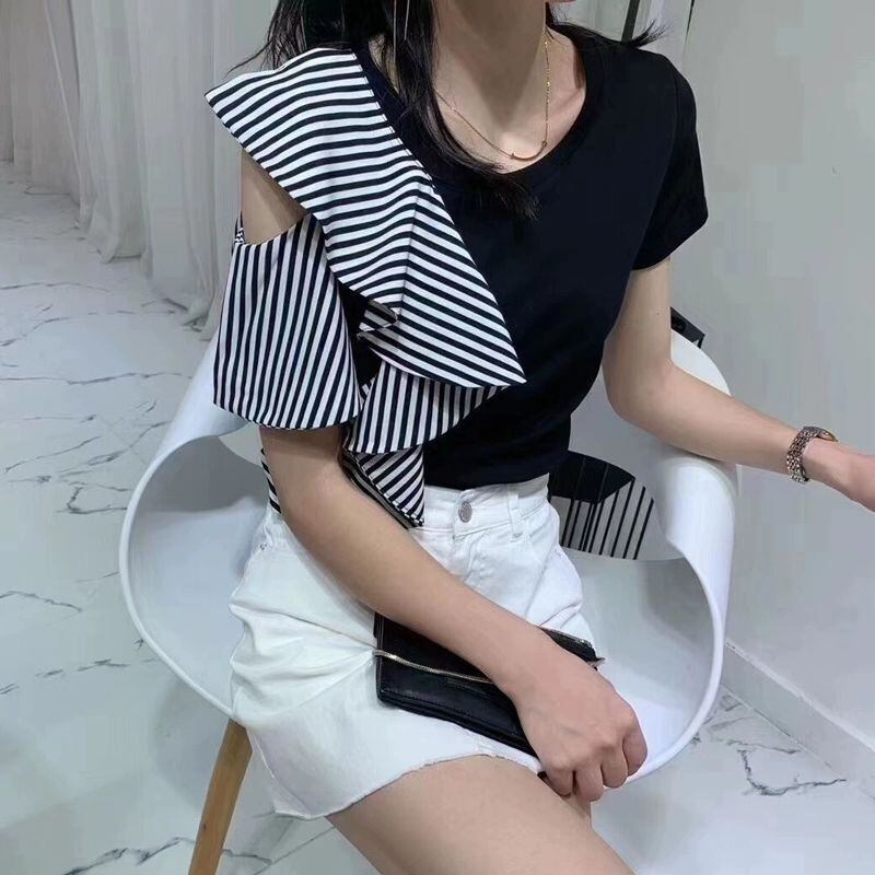 おすすめ 大好評 エレガント 好感度UP カジュアル 全4色 Tシャツ＜U-11898＞