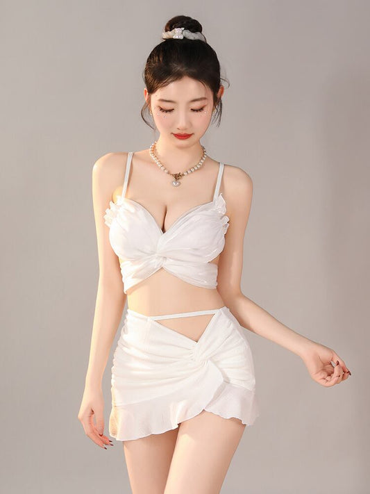 美人度アップ 半袖 カジュアル Tシャツ 水着 ワンピース ＜U-11817＞
